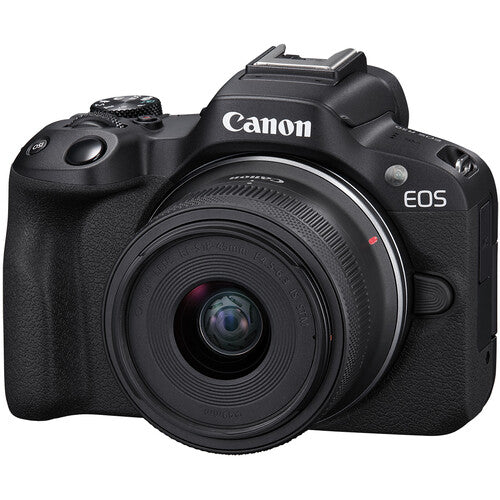 Canon EOS R50 Kit with RF 18-45mm + RF 75-300mm F4-5.6 (Black)