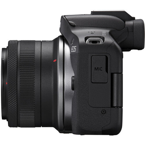 Canon EOS R50 Kit with RF 18-45mm + RF 75-300mm F4-5.6 (Black)