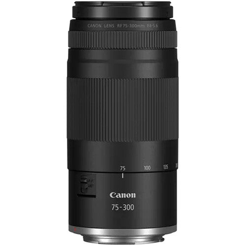 Canon EOS R50 Kit with RF 18-45mm + RF 75-300mm F4-5.6 (Black)