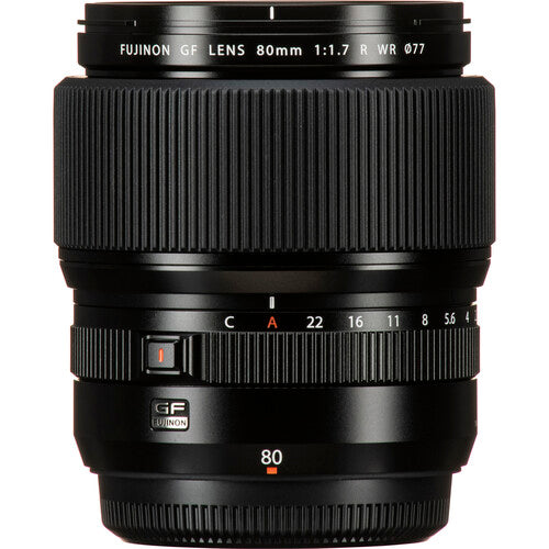 Fujifilm GF 80mm f/1.7 R WR Lens