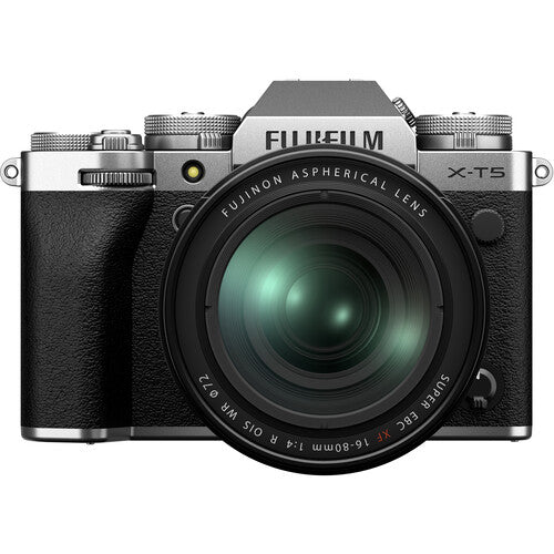 Fujifilm X-T5 Body With 16-80mm Lens (Silver)