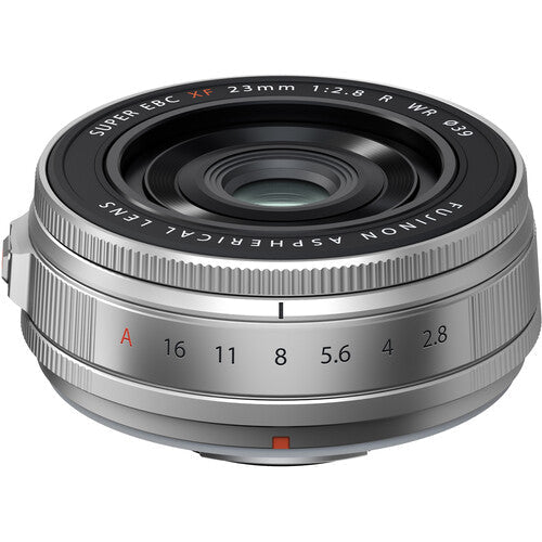 Fujifilm XF23mm F/2.8 R WR Lens (Silver)