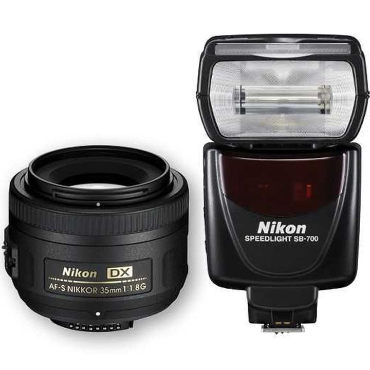 Nikon DX Speedlight Portrait Pack (35mm f1.8G + SB700)