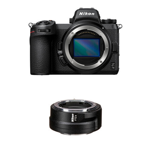 Nikon Z7 Mark II Body with FTZ Adapter