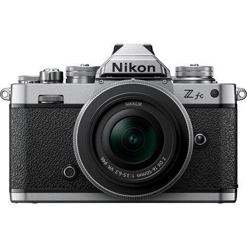 Nikon Z fc Mirrorless Digital Camera Silver with 16-50mm Lens