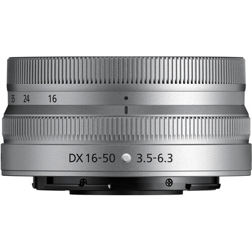 Nikon Z 16-50mm f/3.5-6.3 VR Lens (Silver)