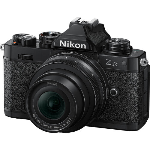 Nikon Z fc Mirrorless Digital Camera Black with 16-50mm Lens
