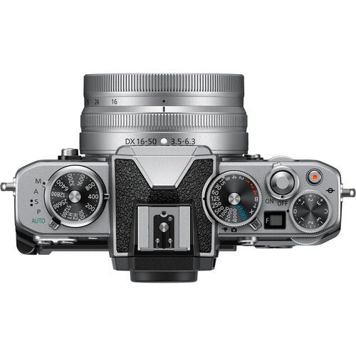 Nikon Z fc Mirrorless Digital Camera Silver with 16-50mm Lens