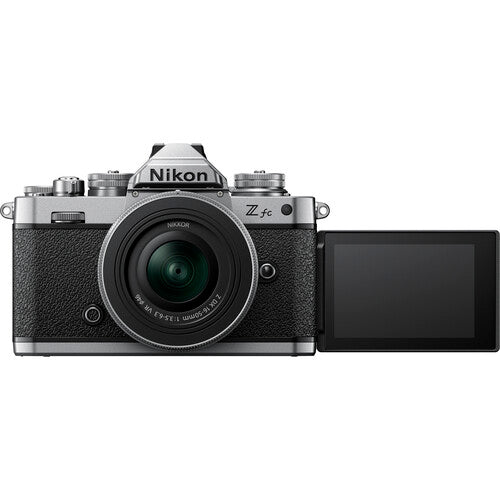 Nikon Z fc Mirrorless Digital Camera Silver with 16-50mm Lens