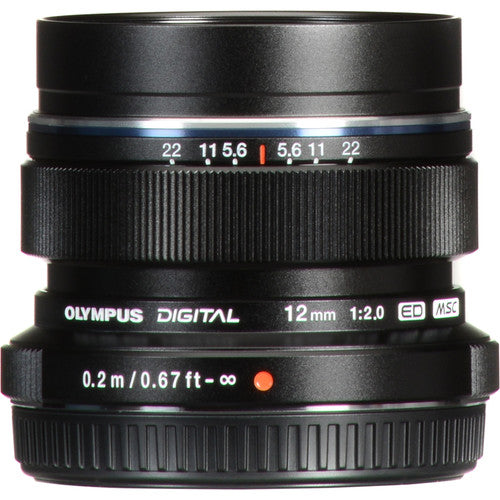 OM System M.Zuiko Digital ED 12mm F2.0 (Black)