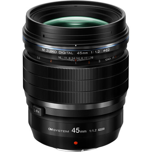 OM System M.Zuiko ED 45mm F1.2 Pro Lens