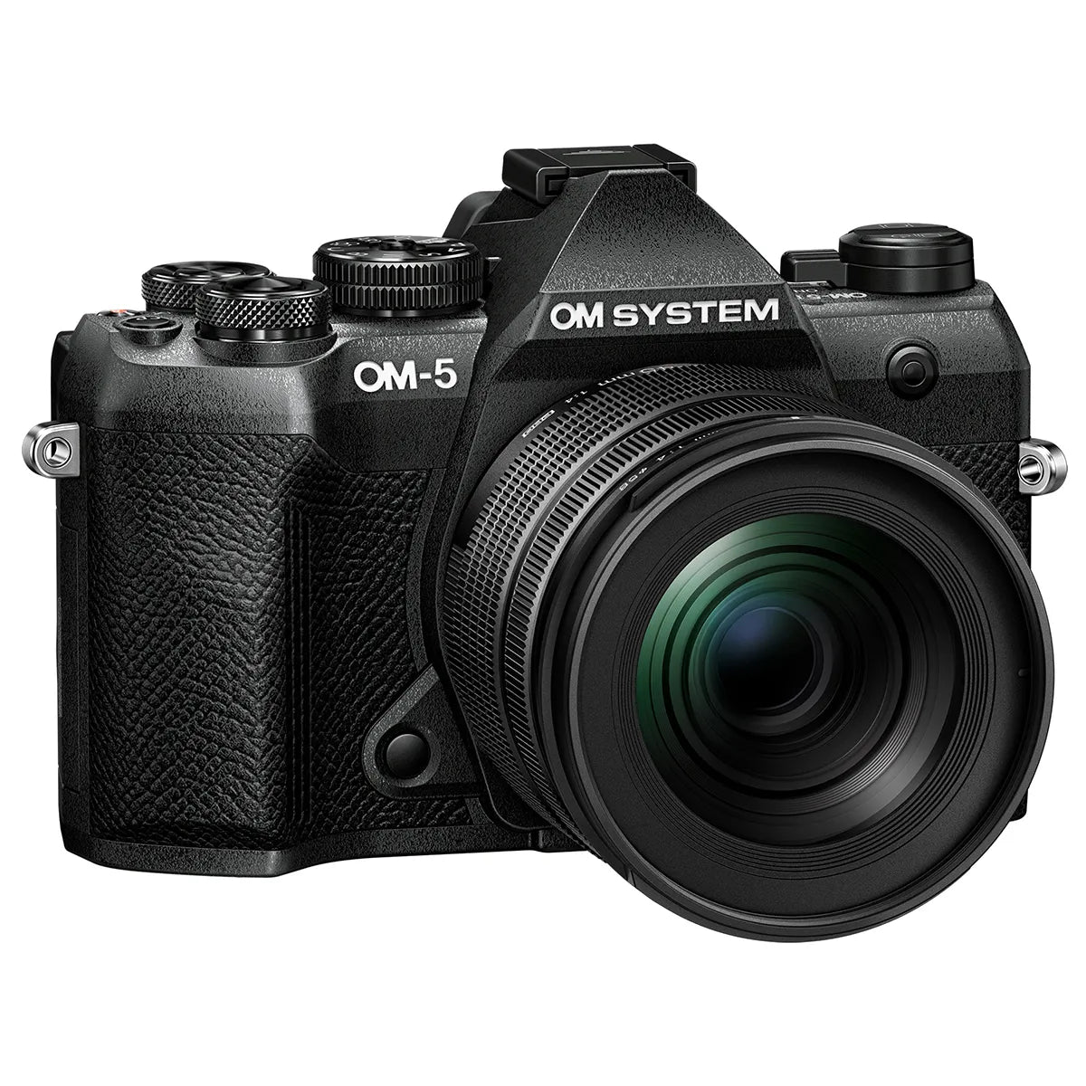 OM System OM-5 Mark II Mirrorless Camera with 12-45mm F/4 Pro Lens (Black)
