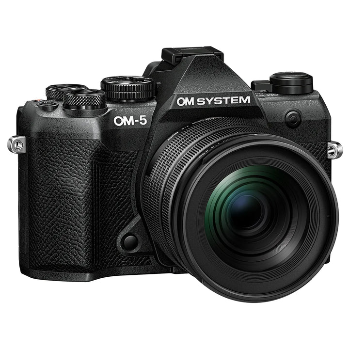 OM System OM-5 Mark II Mirrorless Camera with 12-45mm F/4 Pro Lens (Black)