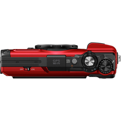 OM System Tough TG-7 Digital Camera (Red)