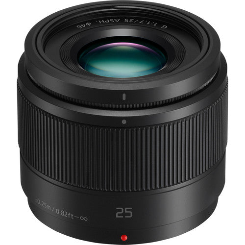 Panasonic LUMIX G 25mm F/1.7 ASPH Lens (Black)
