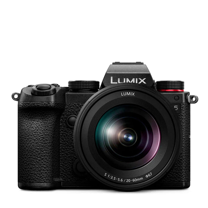 Panasonic Lumix DC-S5 Mirrorless Digital Camera with 20-60mm F3.5-5.6 Lens + Lumix S 50 f1.8 (S-S50)