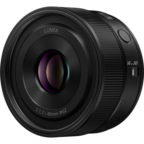 Panasonic Lumix S 40mm F/2 Lens (Leica L) (S-S40) (Black)