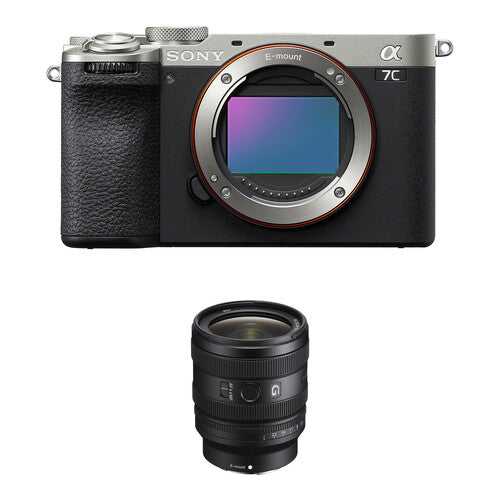 Sony A7C II Body (ILCE-7CM2) (Silver) + FE 24-50 F2.8 G (SEL2450G)