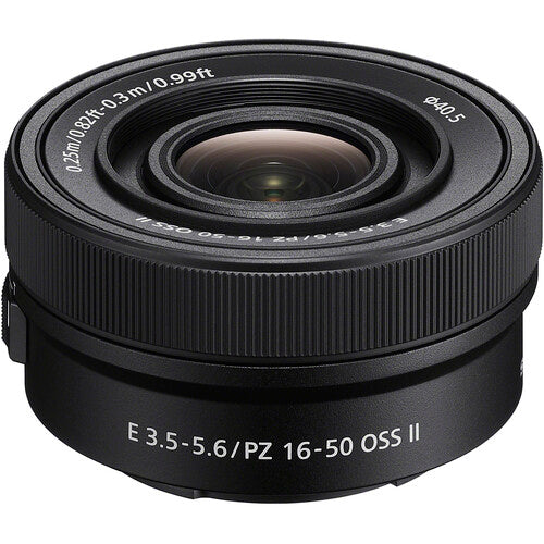 Sony E PZ 16-50mm F/3.5-5.6 OSS II Lens (Sony E, Black)