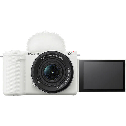 Sony ZV-E10 II Mirrorless Camera with 16-50mm II and 55-210mm Lens (White)