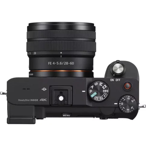 Sony A7C Mirrorless Camera with (28-60mm) (ILCE-7CL) Black