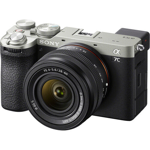 Sony A7C Mirrorless Camera with (28-60mm) (ILCE-7CL) Silver
