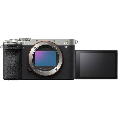 Sony A7C Mirrorless Camera with (28-60mm) (ILCE-7CL) Silver