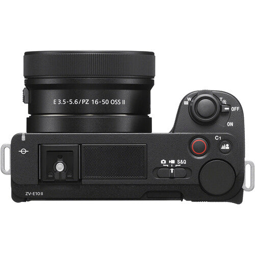 Sony ZV-E10 II Mirrorless Camera with 16-50mm Lens (ZV-E10M2K) (Black)